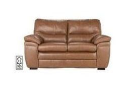 Simone Premium Leather Regular Sofa - Taupe